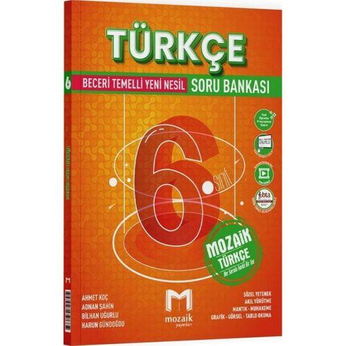 6. Sınıf Türkçe Soru Bankası Mozaik Yayınları