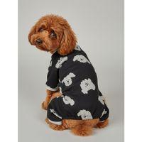 Doggy Köpek Tulumu | Pamuklu Penye Köpek Pijaması | Küçük Irklar İçin | Tüy Dökülmesini Azaltır