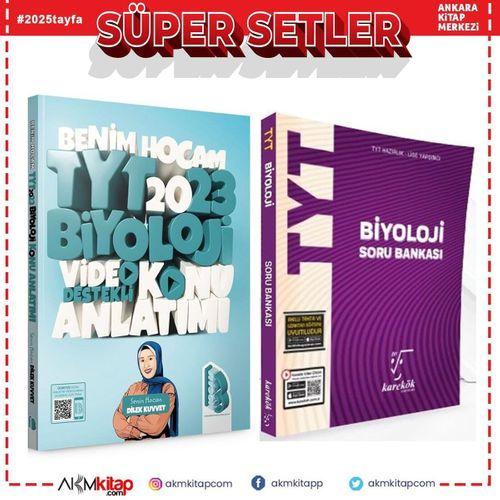 Benim Hocam 2023 TYT Biyoloji Konu ve Karekök Soru Bankası Seti 2 Kitap