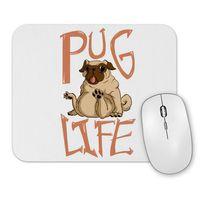 Thug Life Köpek  Pug Life Mouse Pad