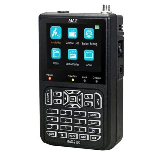 Mag MAG-2100 3.5'' DVB-S/S2 LCD Ekran Görüntülü HD Uydu Yön Sinyal Bulucu
