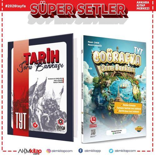 Bilgi Arşivi TYT Tarih ve Coğrafya Gurmesi Coğrafya Soru Bankası Seti 2 Kitap