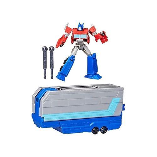Eğitici Çocuk G0750 Transformers Earthspark Optimus Prime Savaş Tırı Oyun Seti