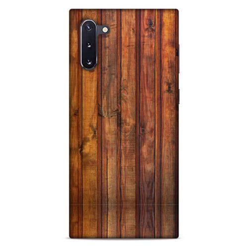 Lopard Samsung Galaxy Note 10 Uyumlu Kılıf Wood'X (10) Full Koruma Kılıfı Desenli