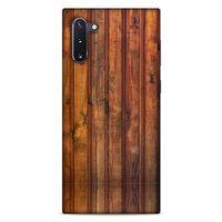 Lopard Samsung Galaxy Note 10 Uyumlu Kılıf Wood'X (10) Full Koruma Kılıfı Desenli
