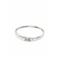 Taşlı Vip Bilezik - Gümüş