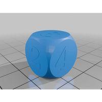 Numaralı Zar 3D Baskı (Bu ürün Sadece Plastik parçadır - Almadan Önce Soru Sorabilirsiniz)