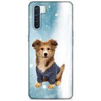 Oppo A91 Kılıf Köpek Kıyafetleri (27) Tasarımlı Kılıf Fino Hoodie