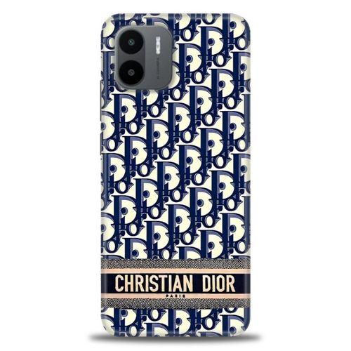 Xiaomi Redmi A1 Kılıf HD Baskılı Kılıf - Christian Dior + Tam Ekran Koruyucu