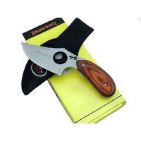 087 Yüzme Kamp Bıçak 16 Cm - Ahşap Sap, Özel Kılıflı