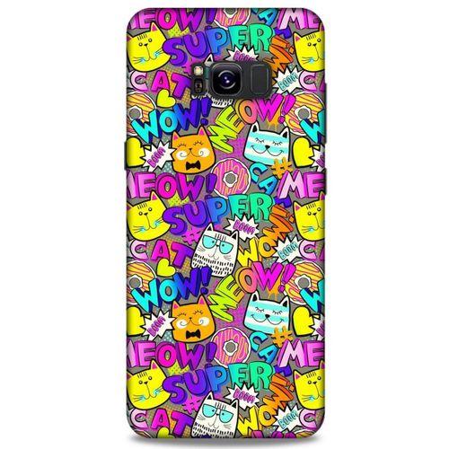 Graffitix (12) Desenli Silikon Kapak Samsung Galaxy S8 Plus Kılıf