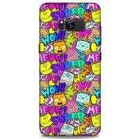 Graffitix (12) Desenli Silikon Kapak Samsung Galaxy S8 Plus Kılıf