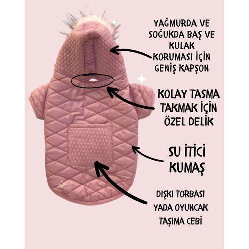 Pinky Pie Pembe Köpek Montu Kışlık Ceket