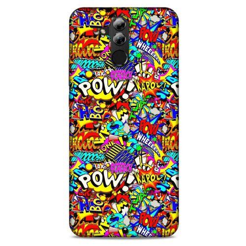 Graffitix (33) Desenli Silikon Kapak Huawei Mate 20 Lite Kılıf