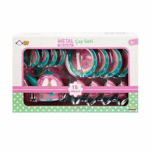 Metal Çay Takımı 15 Parça