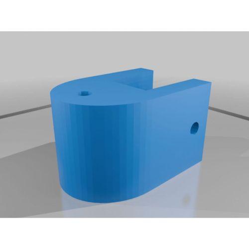 Dikdörtgen Boru Çerçeve için Monitör Montaj Aparatı 3D Baskı (Bu ürün Sadece Plastik parçadır - Almadan Önce Soru Sorabilirsiniz)