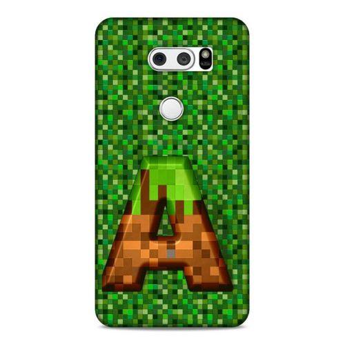 Lopard LG K40S Uyumlu Kılıf PiXel (44) Tough Armor Kılıf A Harfi