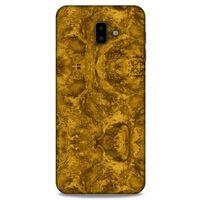 Mermer Desenli (20) Tema Koruyucu Kılıf Bronz Samsung Galaxy J6 Plus Kılıf