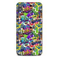 Graffitix (22) Desenli Silikon Kapak Samsung Galaxy M10 Kılıf