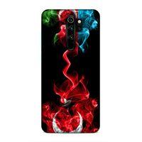 Xiaomi Redmi Note 8 Pro Uyumlu Kılıf Azarbaijan (12) Koruyucu Silikon Azerbaycan Türk Bayrakları
