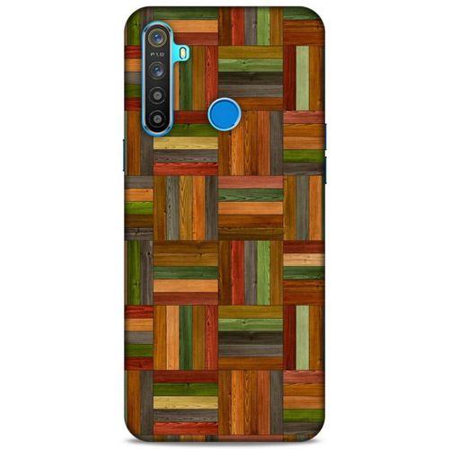 Lopard Oppo Realme 5i Uyumlu Kılıf Wood'X (21) Koruyucu Kapak Baskılı