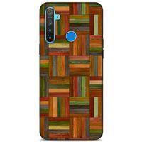 Lopard Oppo Realme 5i Uyumlu Kılıf Wood'X (21) Koruyucu Kapak Baskılı