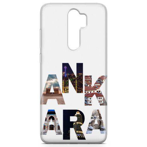 Xiaomi Redmi Note 8 Pro Kılıf Ankara Gezi Arka Kapak Koruma Desenli Full Koruyucu