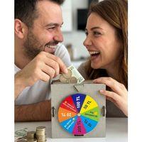 Şans Çarklı Kumbara Para Biriktirme Oyunu Eğlenceli Tasarım