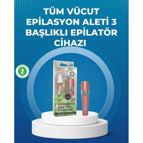 Pembe Epilasyon Cihazı – Acısız Tüy Temizliği