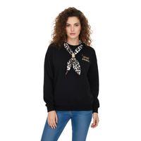 Kadın Spor Sıfıryaka Sweatshirt Fular lı BGL-ST05062