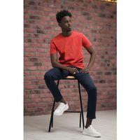 Slim Fit Pamuklu Önü Baskılı Sıfır Yaka T-Shirt