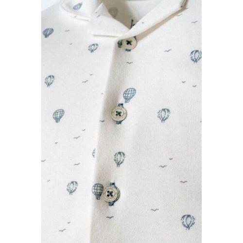 U.S.Polo U.S. Polo Gömlek Pijama Takımı USB2852 Beyaz