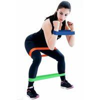Pilates Squat Aerobik Direnç Lastiği 5 Li Paket