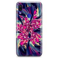 Xiaomi Redmi Note 7 Kılıf Vantilatör Soyut Arka Kapak Koruma Desenli Full Koruyucu