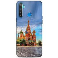 Oppo Realme 5i Kılıf Dünya Mimarisi (22) Tam Koruma Kılıfı Aziz Vasil Rusya