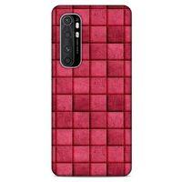 Xiaomi Mi Note 10 Lite Kılıf Patchwork (29) Arka Koruma Kılıfı Pembe