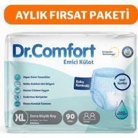 Dr.Comfort Yetişkin Emici Külot Ekstra Large 30'Lu 3 Paket 90 Adet
