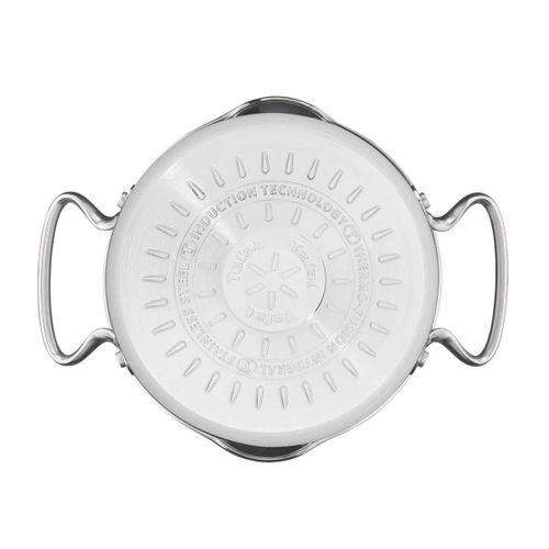 TEFAL Duetto İndüksiyon Tabanlı 8 Parça Çelik Tencere Seti