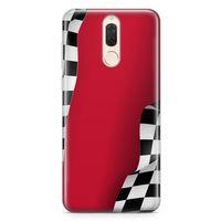 Huawei Nova 2i Kılıf Formula 1 Arka Kapak Koruma Desenli Full Koruyucu