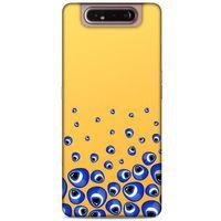 Nazarium (18) Desenli Silikon Kapak Samsung Galaxy A80 Kılıf