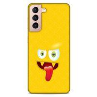Lopard Samsung Galaxy S21 Uyumlu Kılıf Emojix (6) Silikon Kılıf