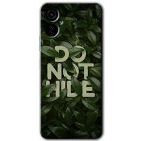 Tecno Camon 19 Neo Kılıf HD Desen Baskılı Arka Kapak - Do Not Hide