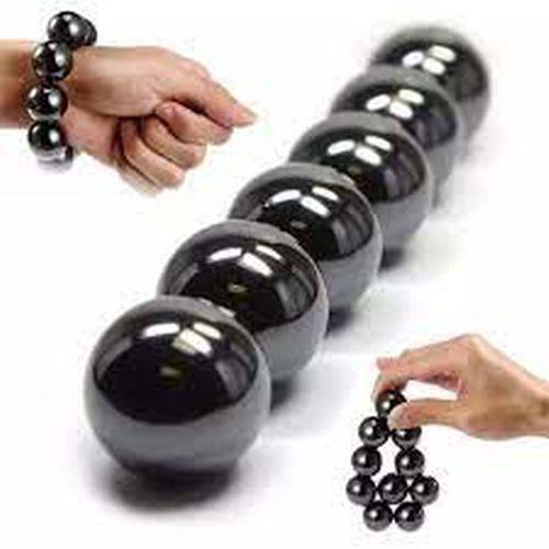 BİLYE ŞEKLİNDE MANYETİK MIKNATIS BİLYA STRES TOPU (NEODYUM DEĞİL) 100 ADET