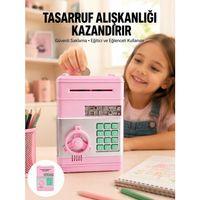 Büyük Hazneli Şifreli Para Tasarruf Kumbarası