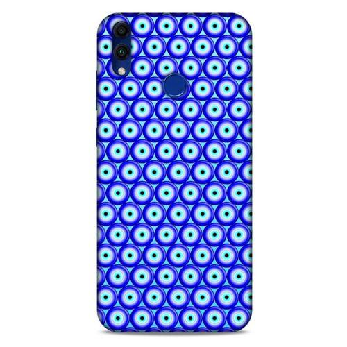 Nazarium (1) Desenli Silikon Kapak Huawei Honor 8C Kılıf