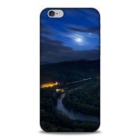 Lopard Apple Iphone 6S Uyumlu Kılıf Gece'S (50) Shockproof Kılıf Şehir Işıkları