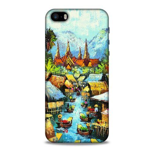 Cityx (19) Apple Iphone 5S Kılıf Silikon Kapak Desenli