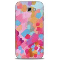 Samsung Galaxy A7 2017 / A720 Kılıf HD Baskılı Kılıf - Palet + Tam Ekran Koruyucu