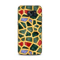 Samsung Galaxy S7 Edge Uyumlu Kılıf Utopia (22) Tam Koruma Kılıfı Suluboya