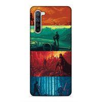 Oppo Reno 3 Pro 5g Uyumlu Kılıf BMovie (35) Fit Design Kılıf StarWars